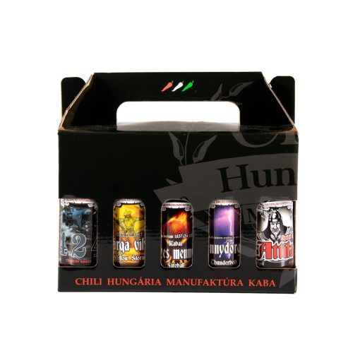 ALL IN ONE - 10 chili szósz egyben + Ajándék díszdoboz