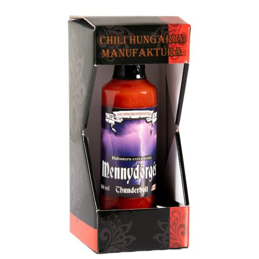 Mennydörgés - extra chili szósz díszdobozban 100ml