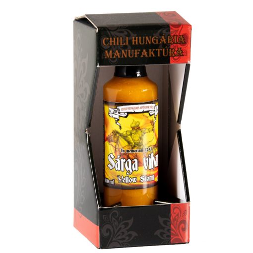 Sárga vihar chili szósz díszdobozban 100ml