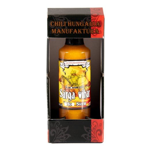 Sárga vihar chili szósz díszdobozban 100ml
