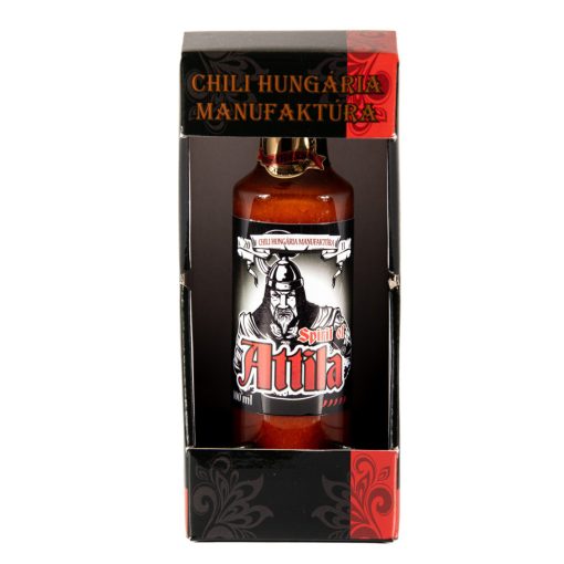 Spirit of Attila prémium chili szósz díszdobozban 100ml