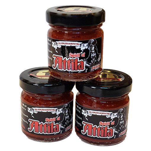 Spirit of Attila - prémium chiliszósz díszdobozban 3x40ml