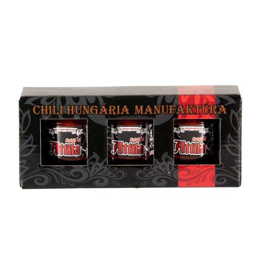 Spirit of Attila - prémium chiliszósz díszdobozban 3x40ml