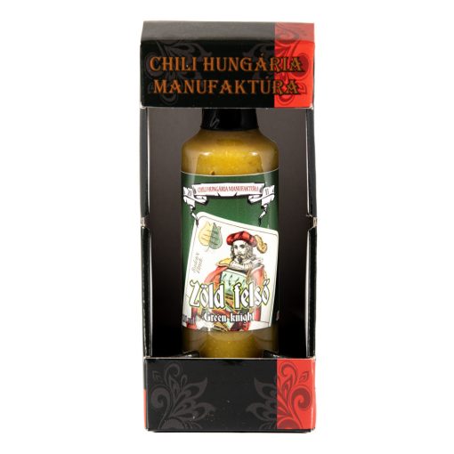 Zöld felső chili szósz díszdobozban 100ml
