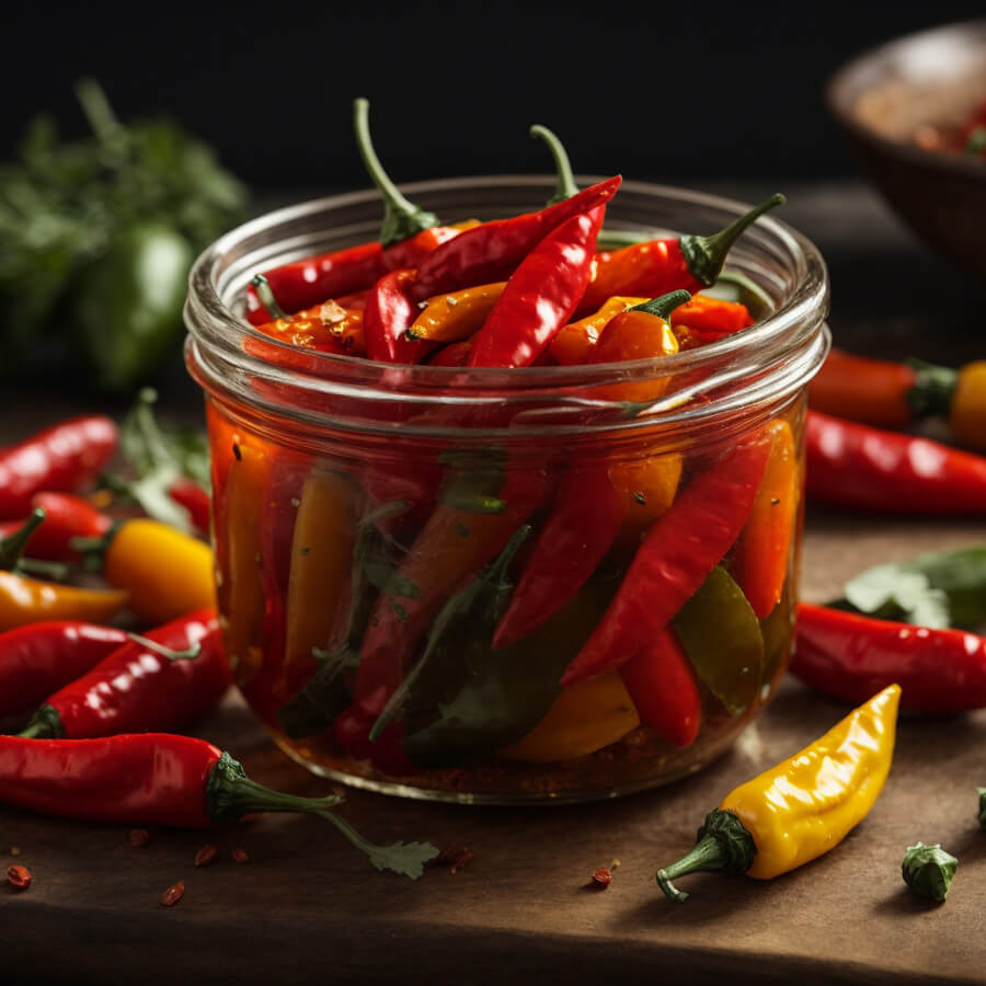 Ízletes és az egészséged szolgálja - fogyassz ecetes chili paprikát
