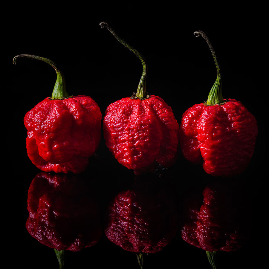 Carolina reaper peppers: nem árt az óvatosság!